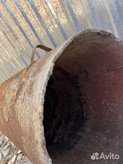 Бочка металлическая,Для топки,Печка,Коптильная