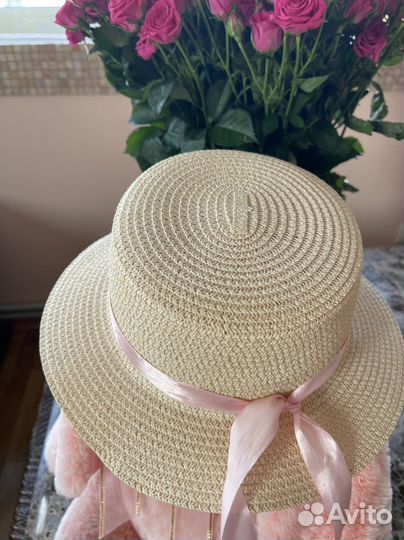 Шляпа женская пляжная