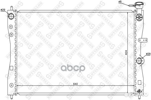 10-26695-SX радиатор системы охлаждения Mitsub