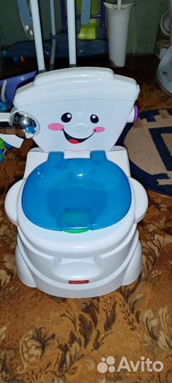 Музыкальный горшок/унитаз Fisher Price