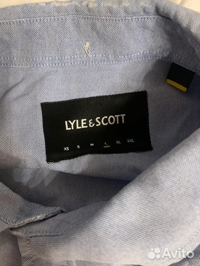 Lyle scott рубашка