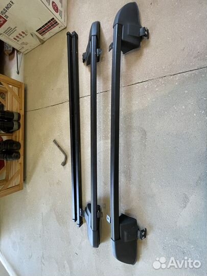 Рейлинги с поперечинами на крышу нива