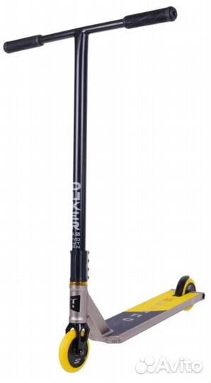 Самокат тт DukeR 404 grey/yellow 1/4