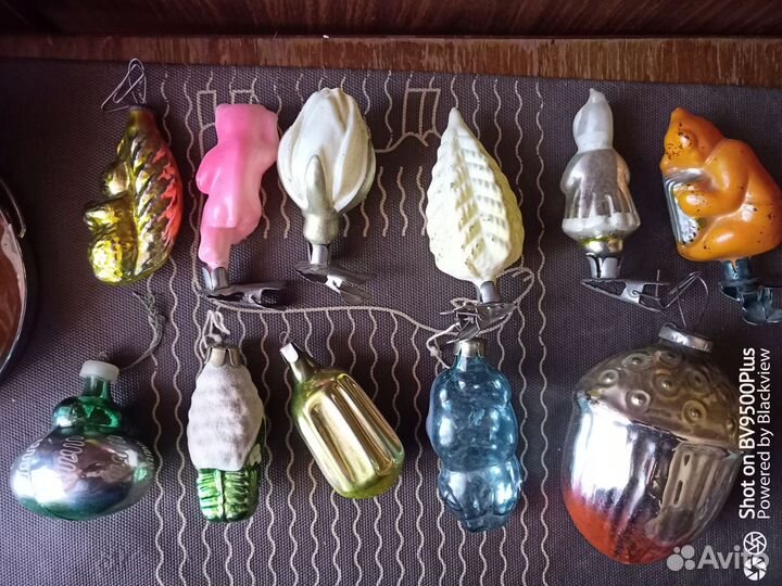 Елочные игрушки СССР