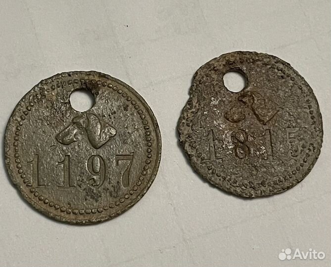 Жетоны Германии до 1945 г