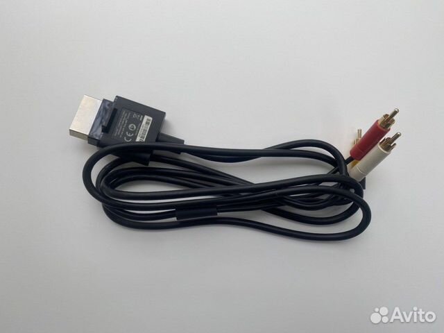 Композитный кабель AV xbox 360 для FAT slim