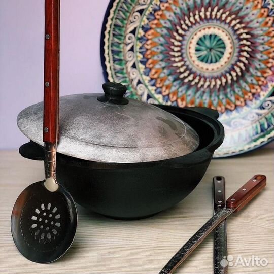 Казан чугунный