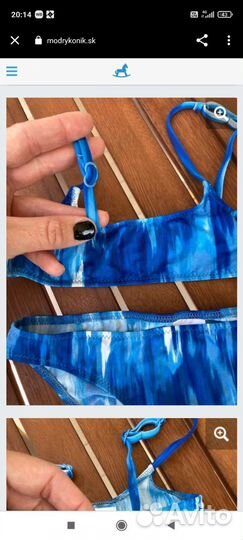 Раздельный купальник для девочки