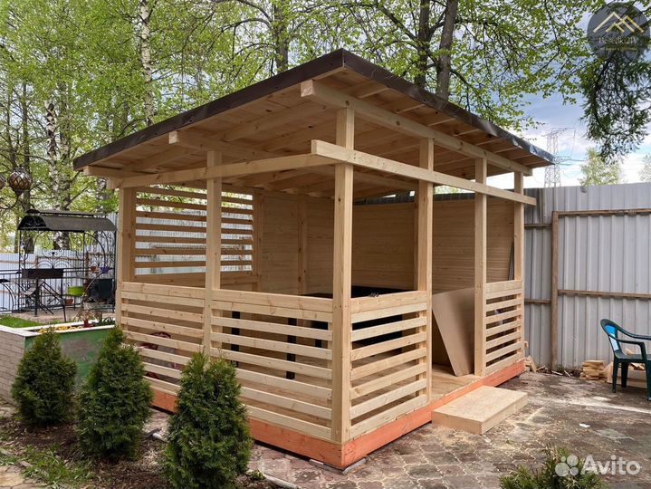 Беседка под ключ