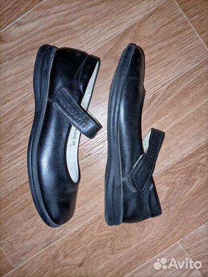 Туфли кожаные для девочки 34 размер