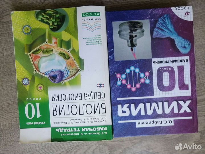 Учебники 10 и 11 классы