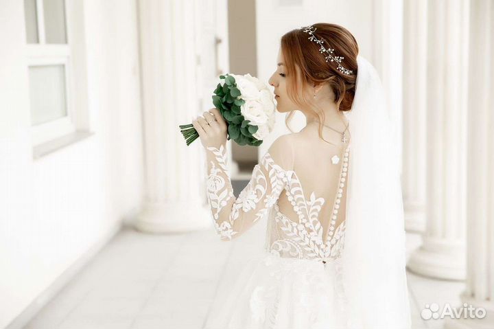 Свадебный букет, браслетики подружкам