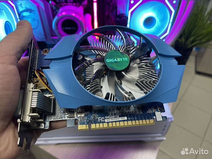 Видеокарта Gigabyte GTX 650 - 1 гб. Сост Идеал