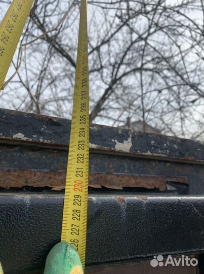 Двери металл бронь 2.3x1м 2.3x1.3м