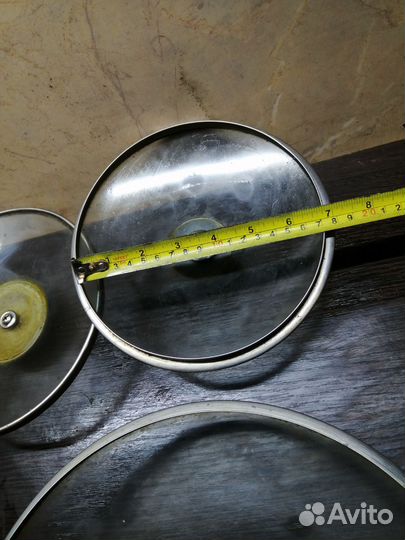 Крышки из термост.стекла для кастрюли, сковороды