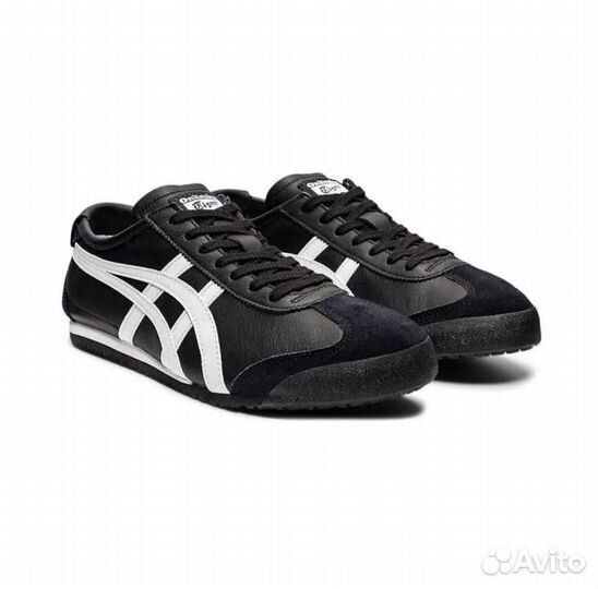 Кроссовки Onitsuka Tiger mexico 66 black white