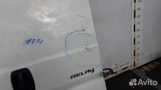 Дверь распашная правая citroen jumper 3 (3AD14RB01