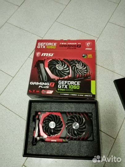 Msi geforce gtx 1060 6gb gaming x plus