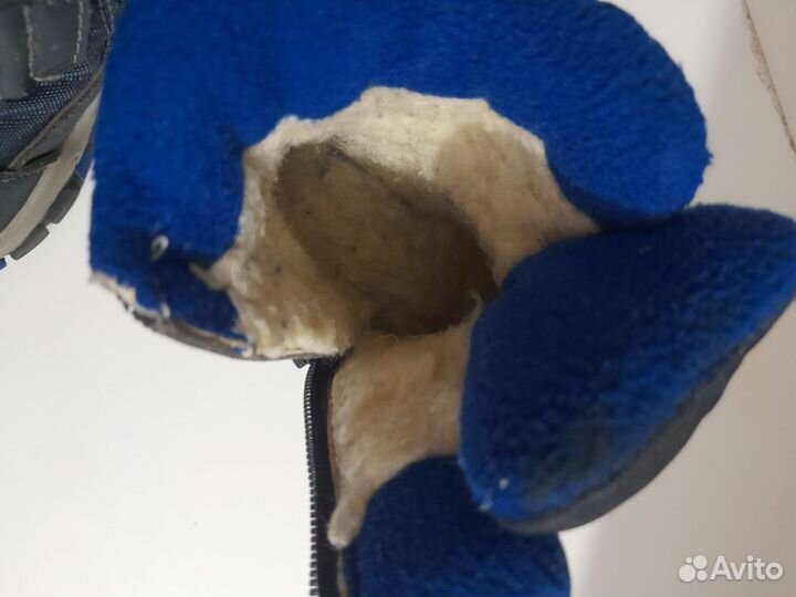 Зимние ботинки детские 22 рр