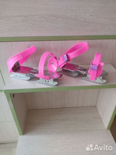 Детские двухполозные коньки для малышей