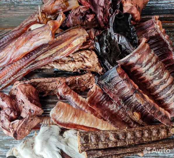 Сушёные лакомства для собак и кошек