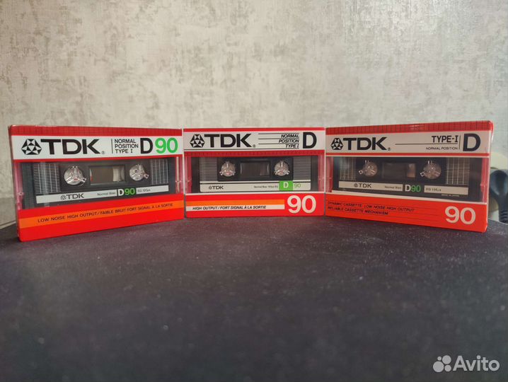 Аудиокассета TDK D90