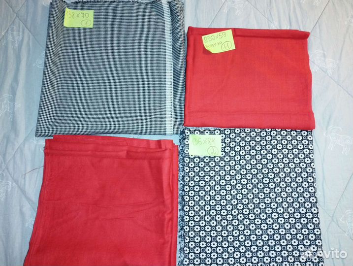 Отрез ткани. Хлопок. СССР