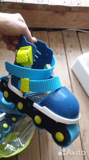 Роликовые коньки детские раздвижные