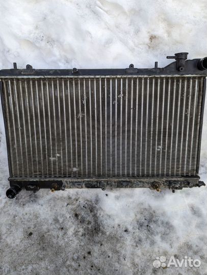 Радиатор охлаждения subaru forester sg5 atmo
