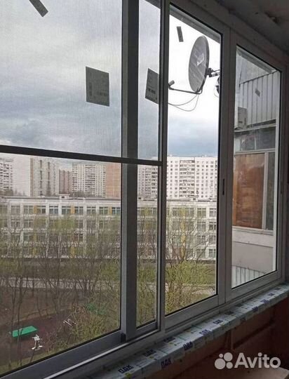 Остекление окон и балконов пвх