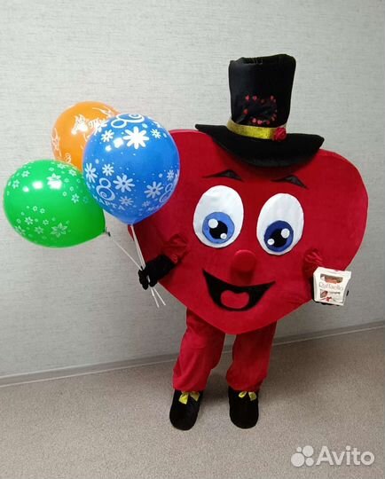 Сердце, Тедди, Чебурашка,ростовая кукла,свадьба