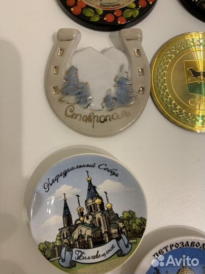 Магнитики городов России