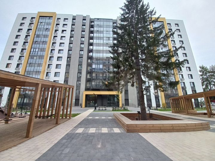 3-к. квартира, 55,5 м², 1/12 эт.