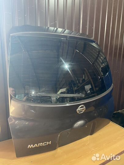 Крышка багажника nissan march