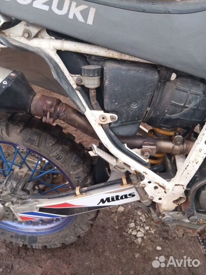 Глушитель прямоточный Suzuki Djebel 250 xc
