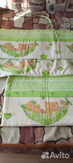 Бортики в детскую кроватку