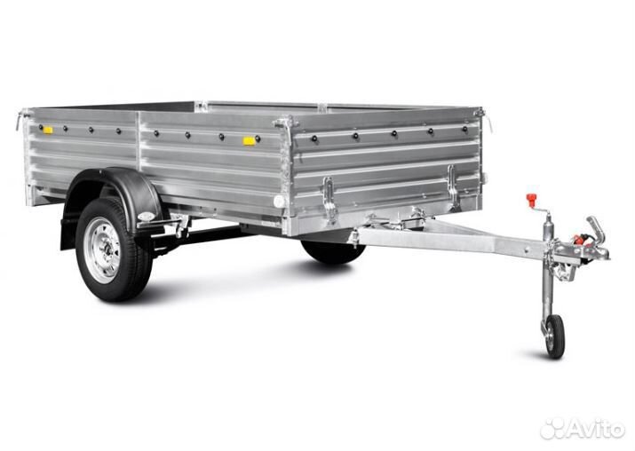 Прицеп для дачи и мототехники (с высоким бортом)