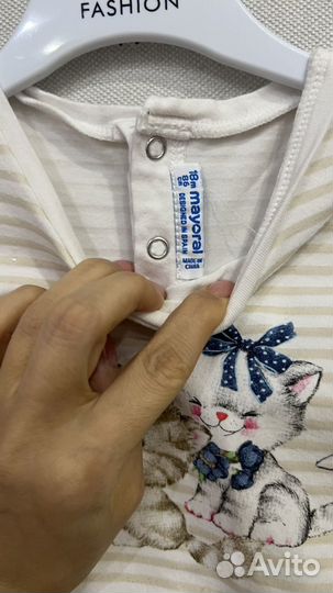 Футболка и шортики для девочки 86