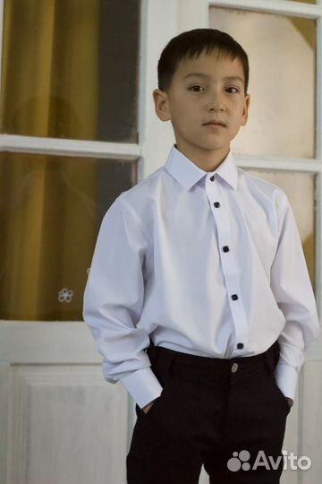 Рубашка на кнопках 134 новая