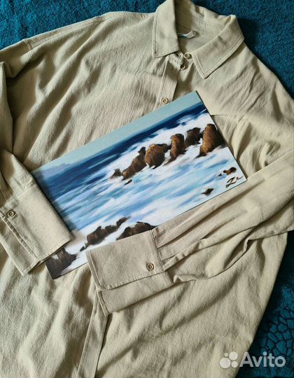 Картина маслом на холсте море