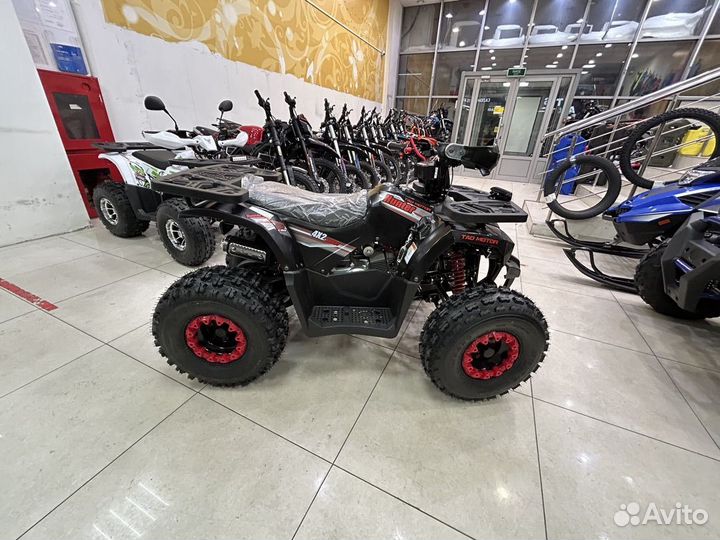 Квадроцикл Авантис хантер 8 нью люкс черный