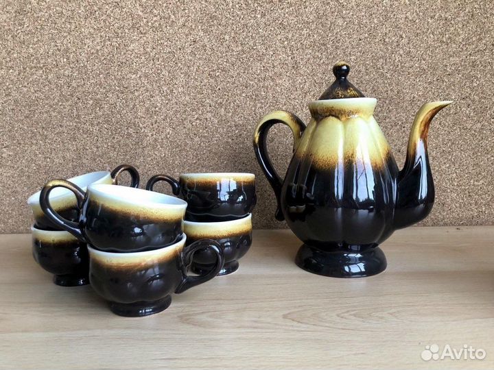 Советский кофейный сервиз на 6 персон