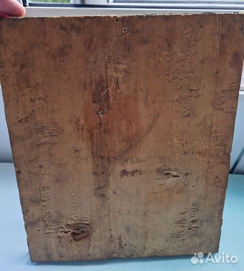 Старинная икона 27х32 Казанская Богородица 19в в о