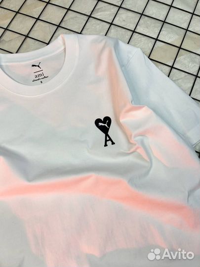 Футболки Ami Paris x Puma