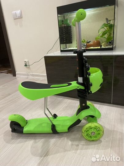Самокат беговел 2 в 1