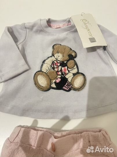 Choupette костюм 62 на девочку новый комплект