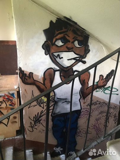 Роспись стен/машин (граффити/каллиграфия) в Самаре