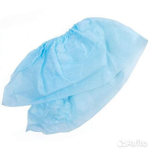 Бахилы из спанбонда низкие комплект 80 штук 40 пар