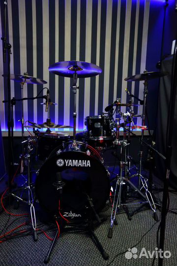 Запись Барабанов. Студия звукозаписи