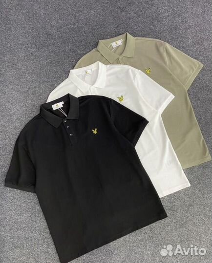 Футболка polo lyle scott